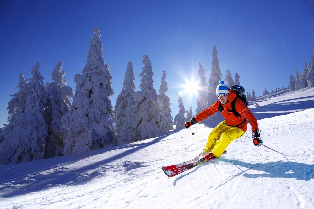 Ski accident