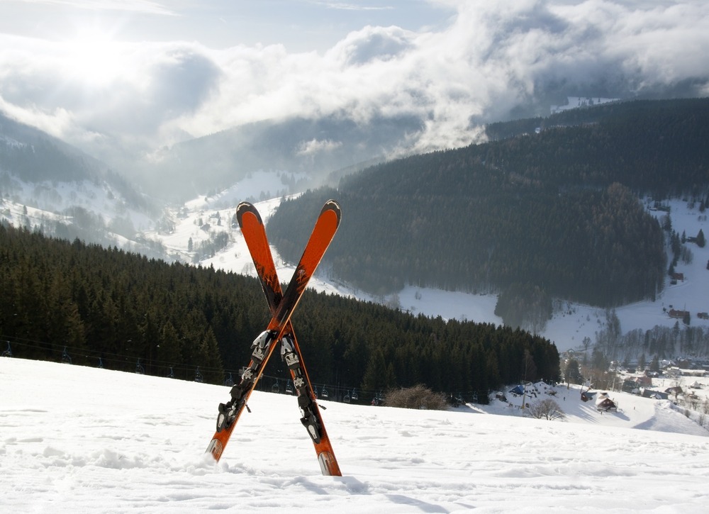 ski accident reflex