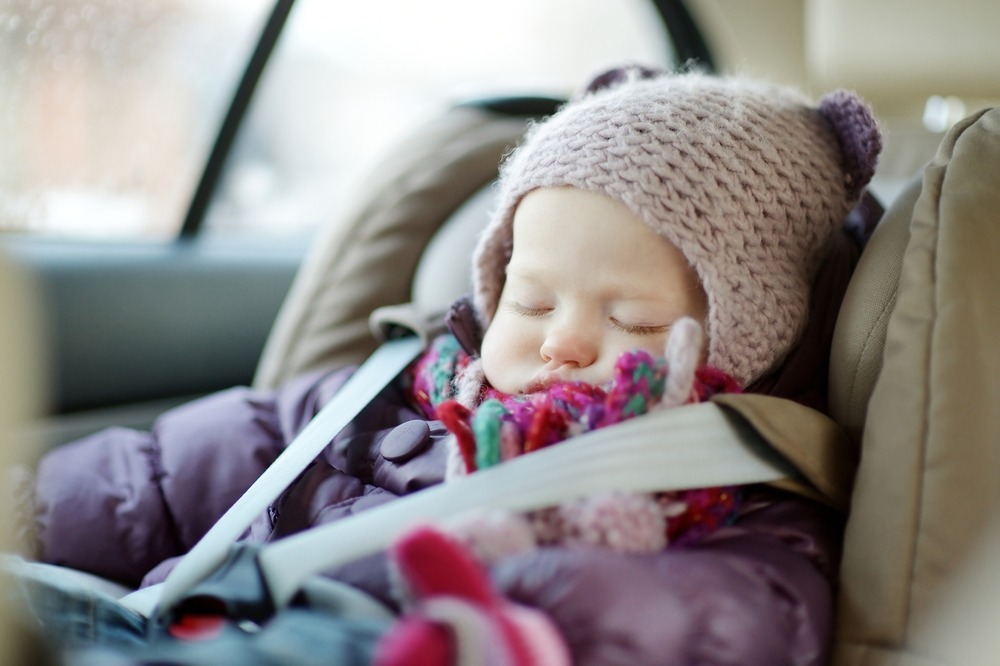 Coat in the car