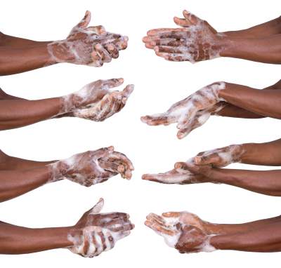 How to wash your hands properly with soap