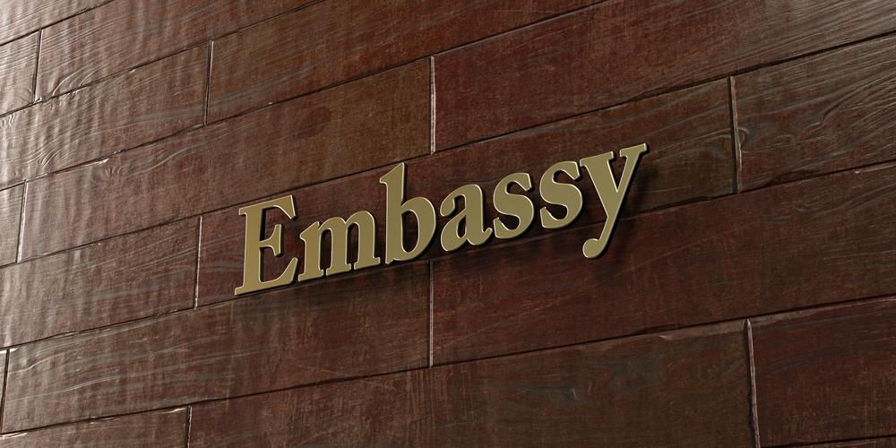 Emblem of an embassy
