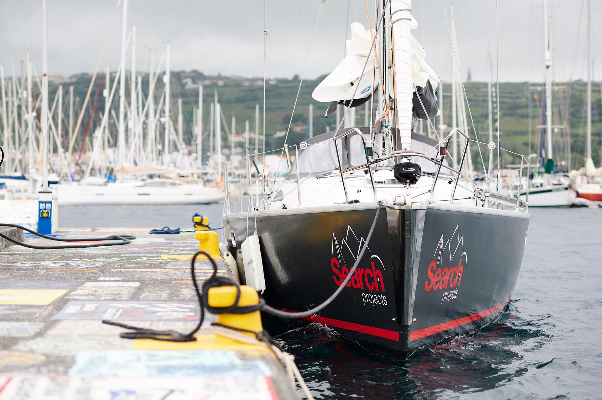 Tom de Dorlodot's sailboat