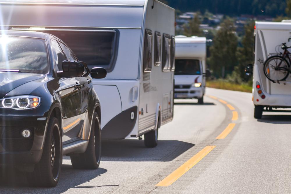 Travelling by caravan