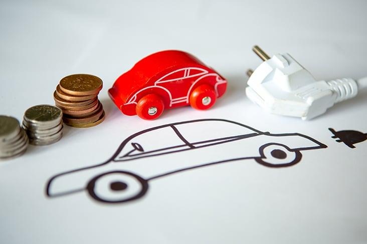calculating the extra costs of electric cars